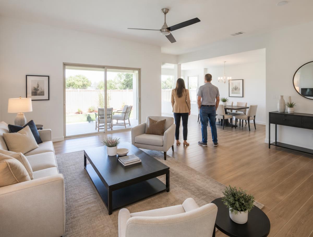 Bright, clean, property-ready residential interior ready for listing or handoff